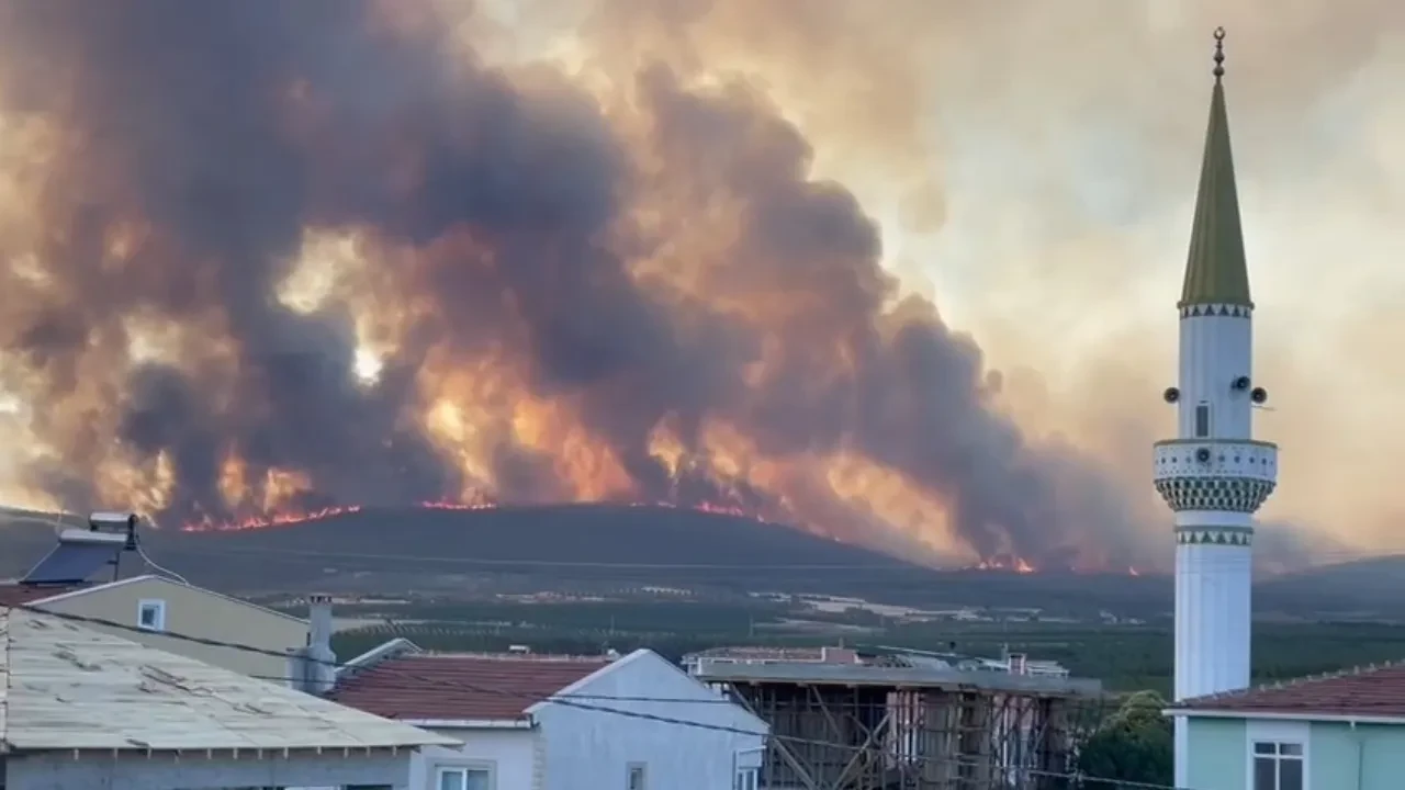 Şarköy yangın son durum ne? Yangın söndürüldü mü?