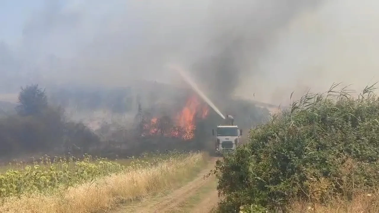 Şarköy yangın son durum ne? Yangın söndürüldü mü?