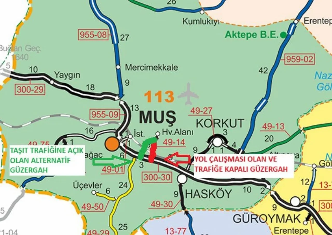 Sürücüler dikkat! Havalimanı yolu trafiğe kapatıldı