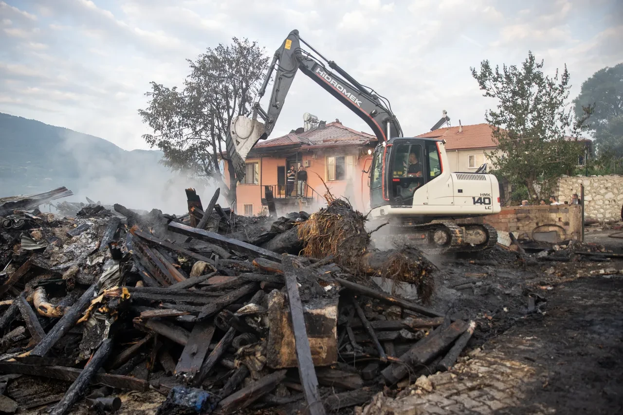 Bolu'da çıkan orman yangını kontrol altına alındı