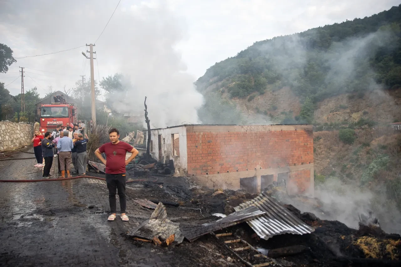 Bolu'da çıkan orman yangını kontrol altına alındı