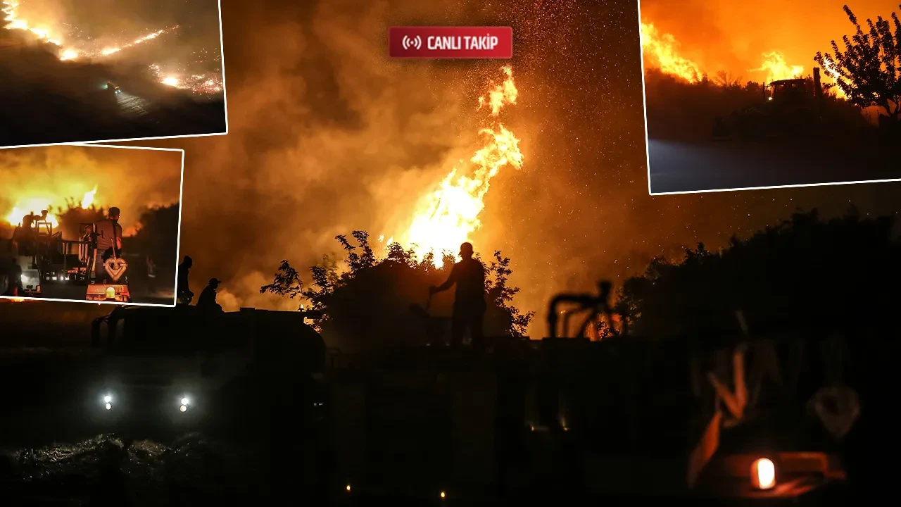 Çanakkale ve Tekirdağ'daki orman yangınlarında son durum! Tahliyeler devam ediyor