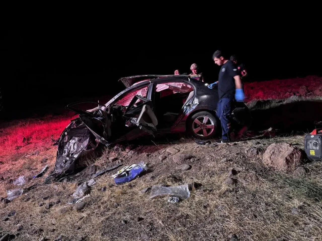 Elazığ’da katliam gibi kaza: Ölü ve yaralılar var!