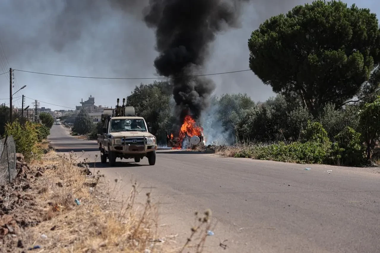 Süveyda'da Suriye ordusu ile Dürzi gruplar arasında çatışma