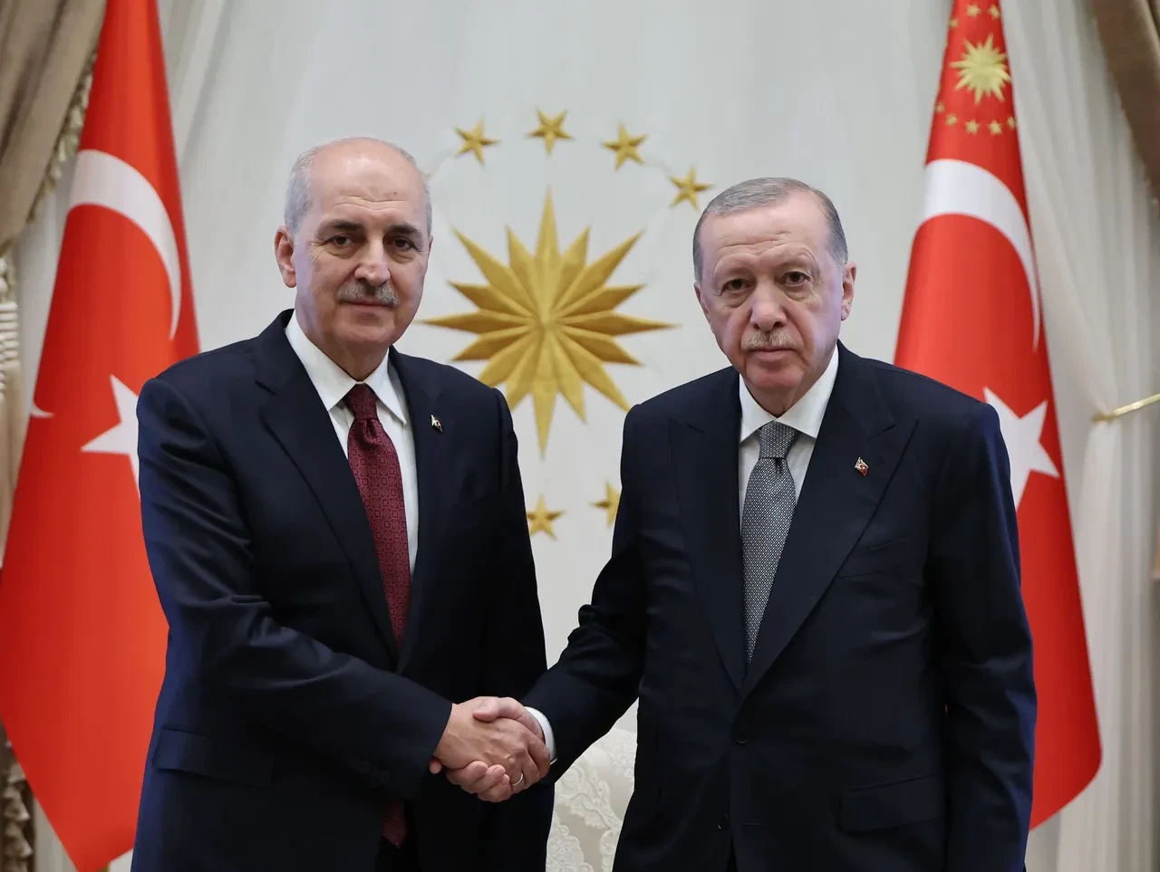 Cumhurbaşkanı Erdoğan, Numan Kurtulmuş'u kabul etti
