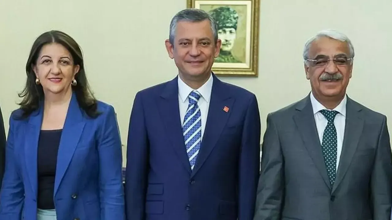 DEM Parti İmralı Heyeti Özgür Özel'i ziyaret etti!