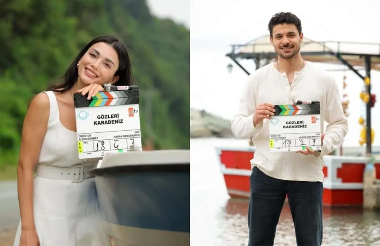Gözleri Karadeniz dizisi başlıyor! İlk kareler geldi