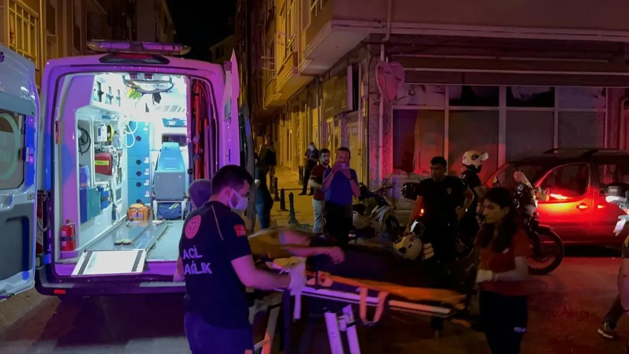 Tekirdağ’da silahlı saldırı! O anlar kameraya böyle yansıdı