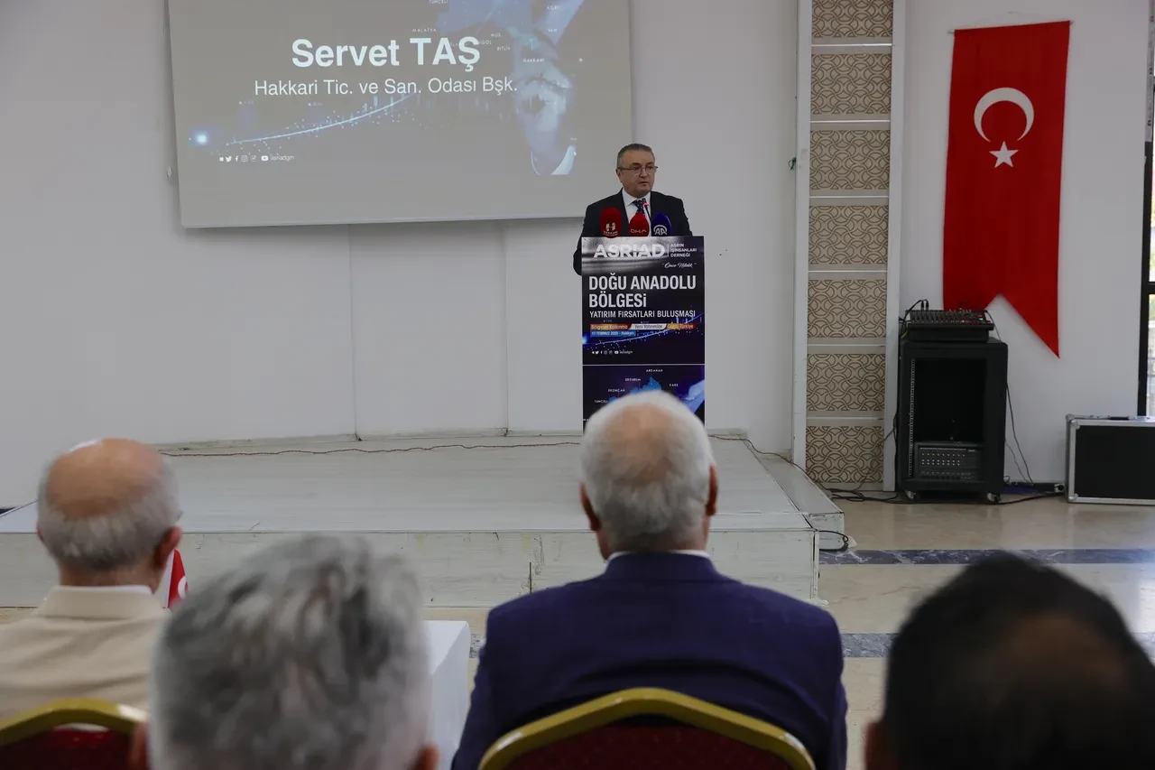 ASRİAD'ın "Doğu Anadolu Yatırım Fırsatları Buluşması" Hakkari'de düzenlendi