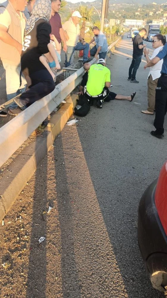 Giresun'da yaşanan iki ayrı trafik kazasında 7 kişi yaralandı