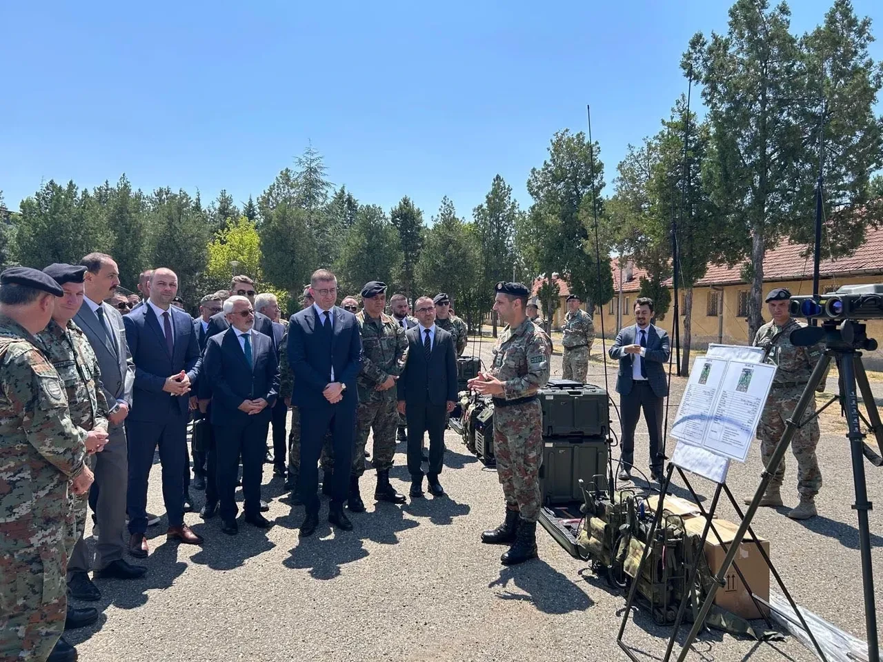 ASELSAN üretti, Kuzey Makedonya'nın envanterine girdi