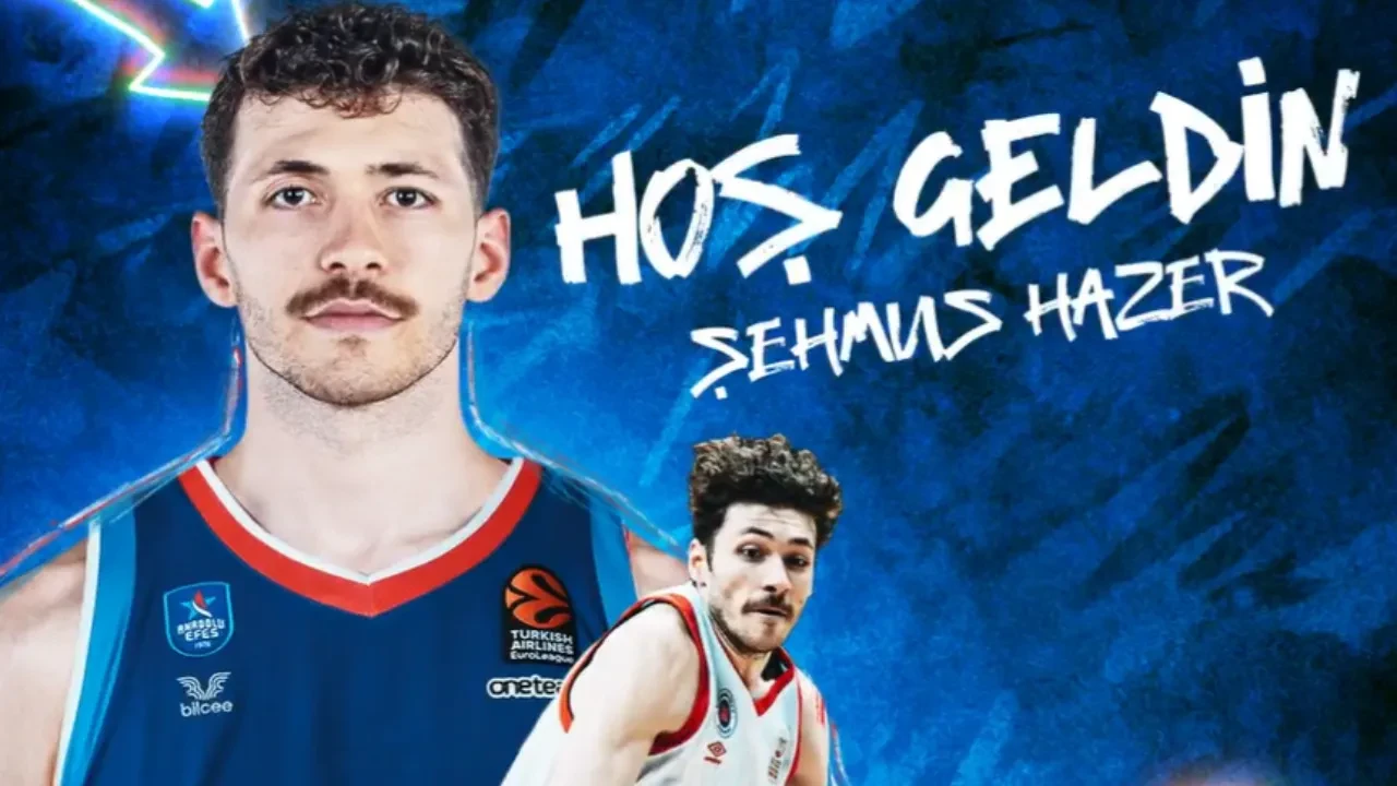 Anadolu Efes yeni transferini duyurdu: Şehmus Hazer’i kadrosuna kattı