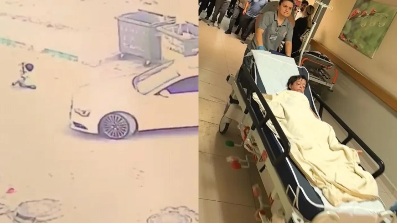 Bursa'da korkunç kaza! Küçük Ömer scooter'a binerken dehşeti yaşadı 
