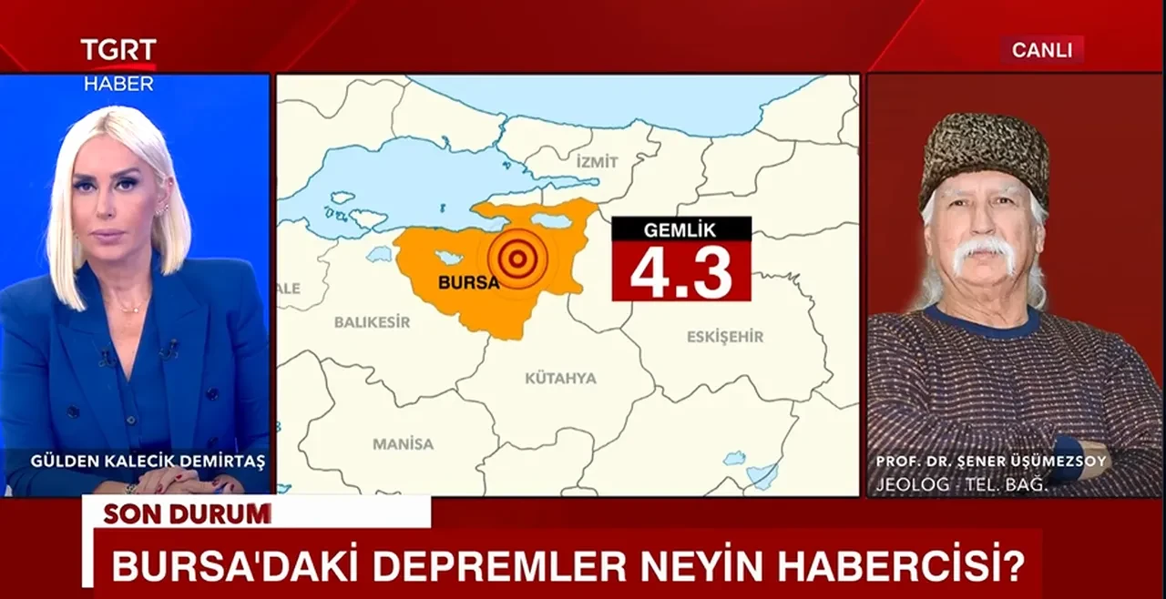 Bursa’daki depremler neyin habercisi? Şener Üşümezsoy'dan dikkat çeken açıklama!