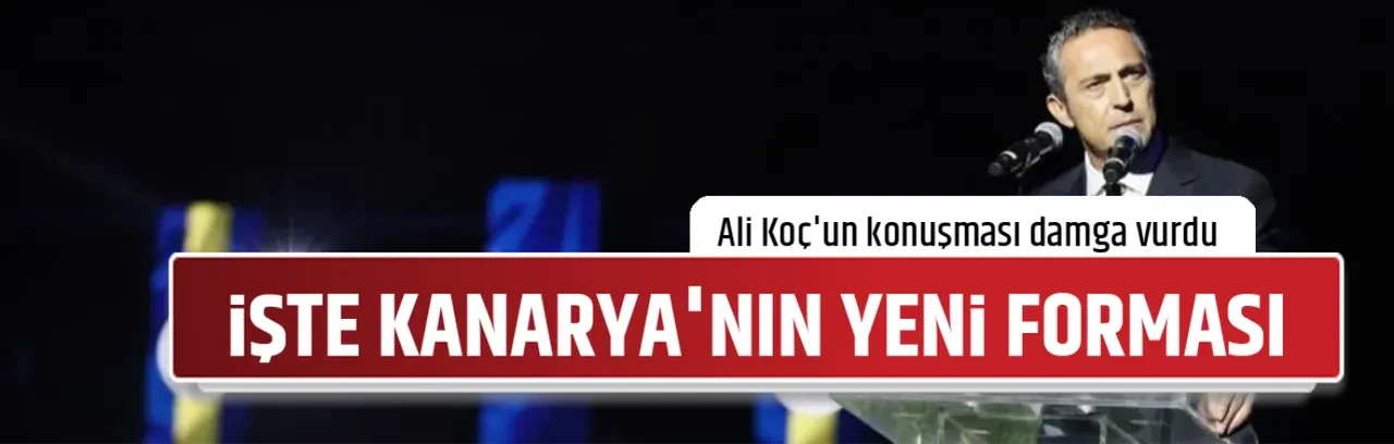İŞTE KANARYA'NIN YENİ FORMASI