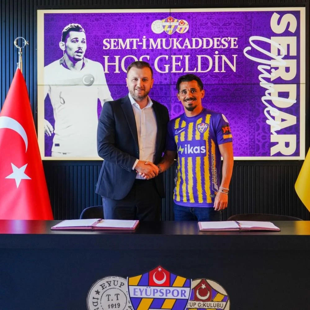 Eyüpspor'dan flaş transfer! Serdar Gürler'i renklerine bağladı