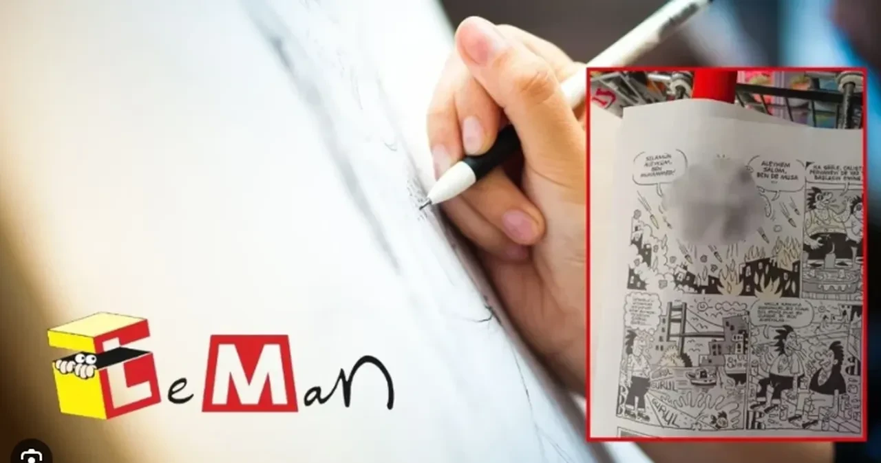 Leman dergisinde skandal karikatüre 4 tutuklama 