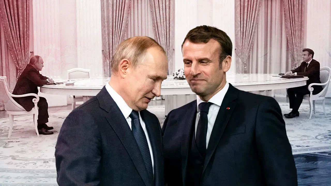 Macron ile 3 yıl sonra ilk temas! Putin Batılı ülkeleri suçladı