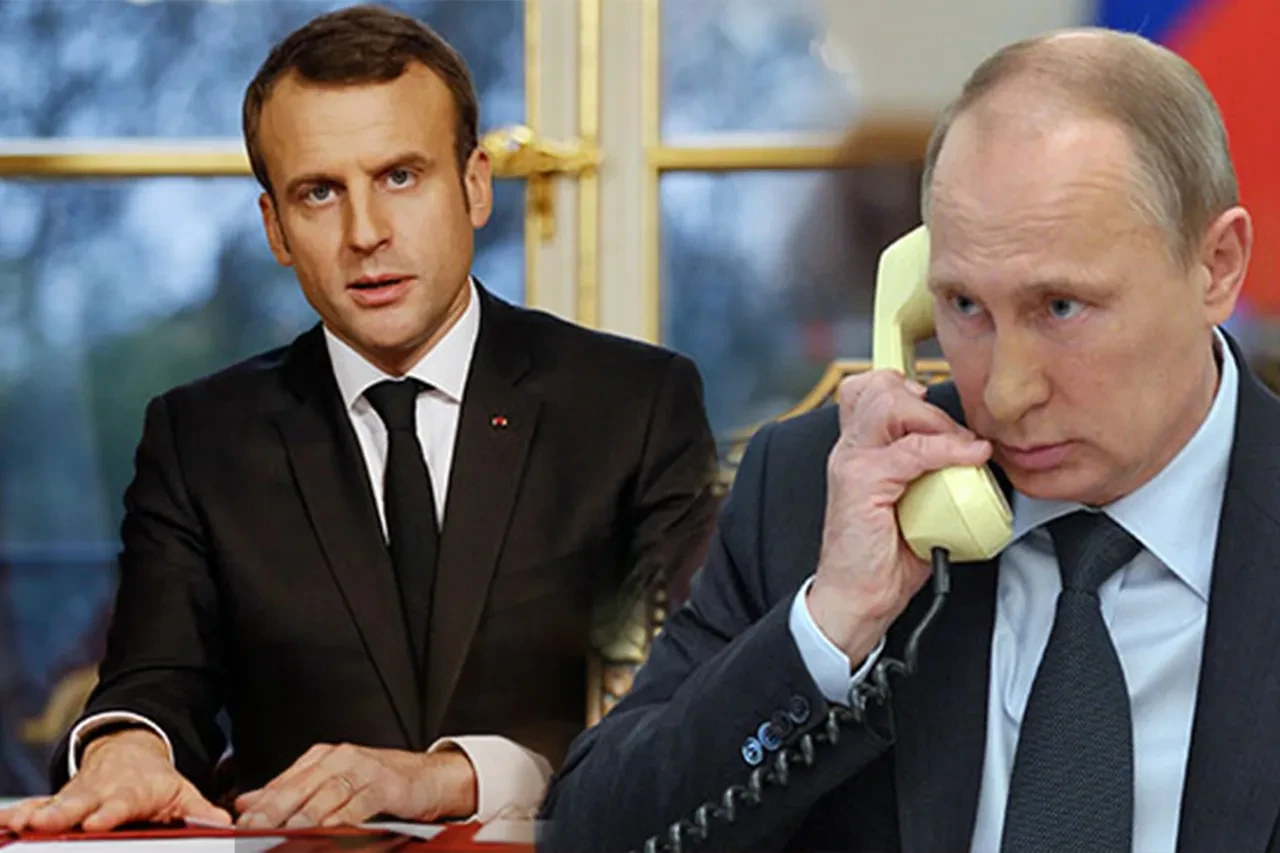 Macron ile 3 yıl sonra ilk temas! Putin Batılı ülkeleri suçladı