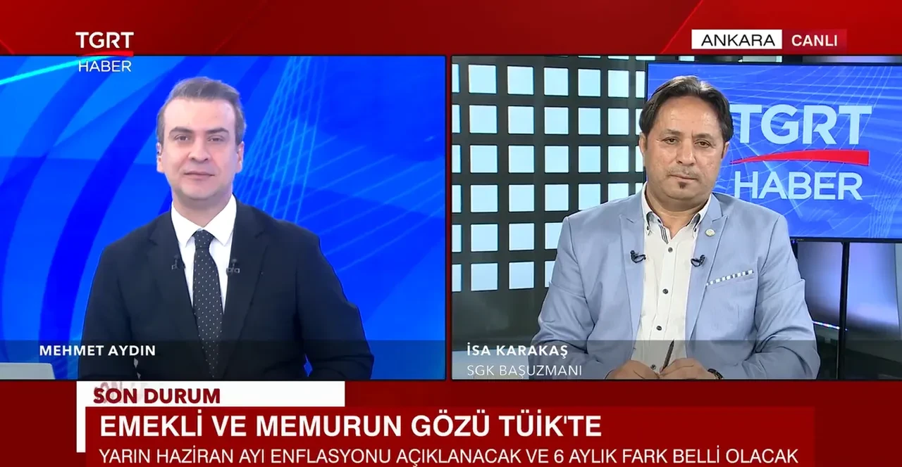 Memur ve emekli maaşı ne kadar olacak? İsa Karakaş canlı yayında tek tek rakam verdi