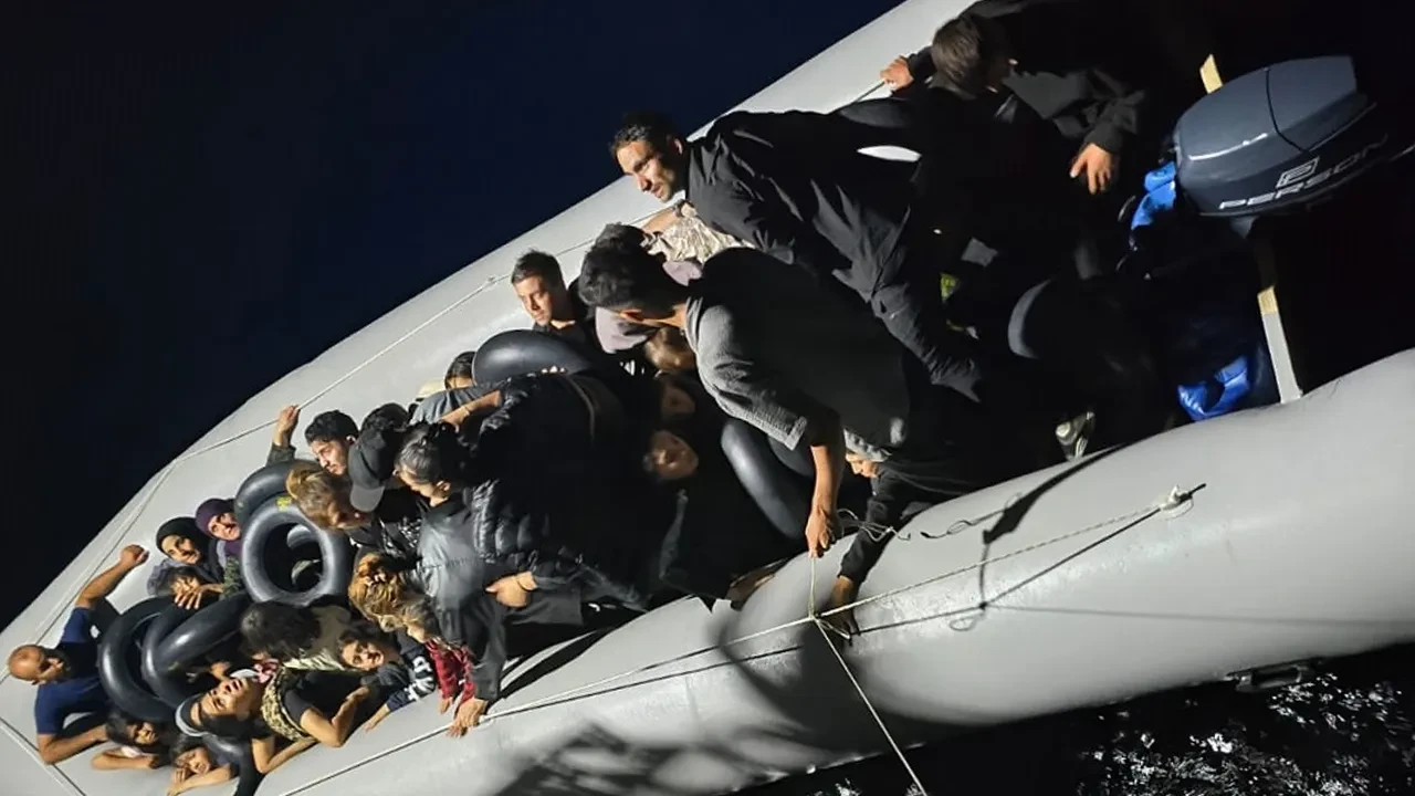 Ekipler teyakkuzda! Çok sayıda düzensiz göçmen yakalandı