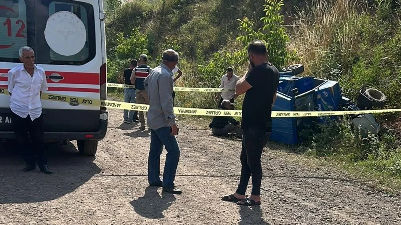 Ordu'da patpat devrildi: 1 ölü