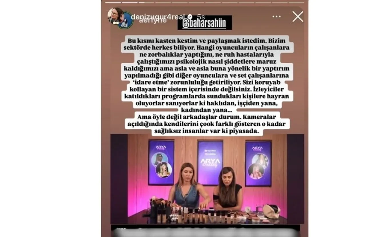 Bahar Şahin ile Mine Tugay kavgasına Deniz Uğur da dahil oldu! Zalim İstanbul oyuncuları ikiye bölündü