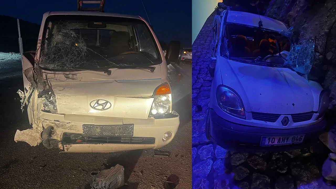Balıkesir'de zincirleme trafik kazası: Ölü ve yaralılar var