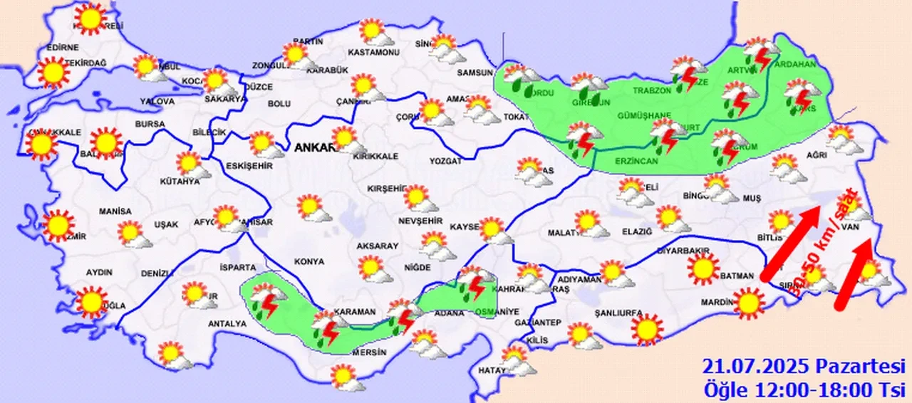'Fön' hava sıcaklığını artıracak! Meteoroloji uyardı: Termometre 46 dereceyi görecek