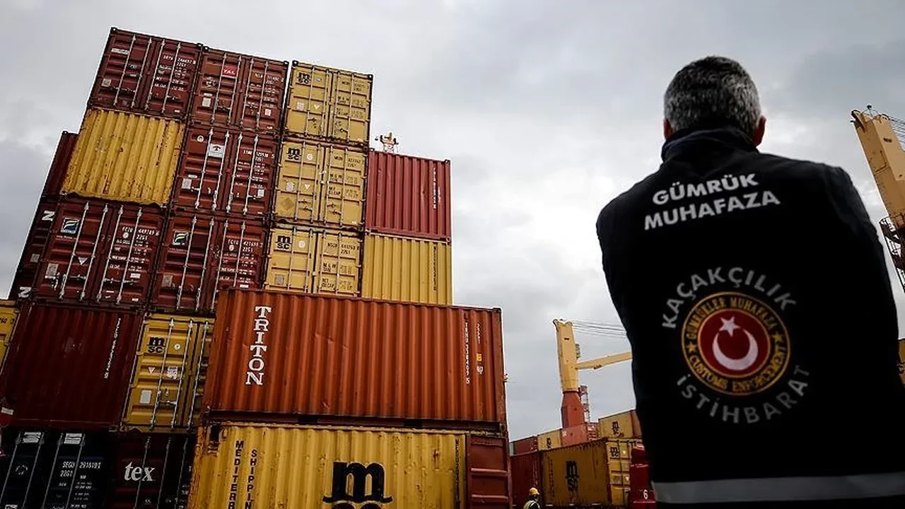 Gümrükte 9,1 milyar liralık yakalama