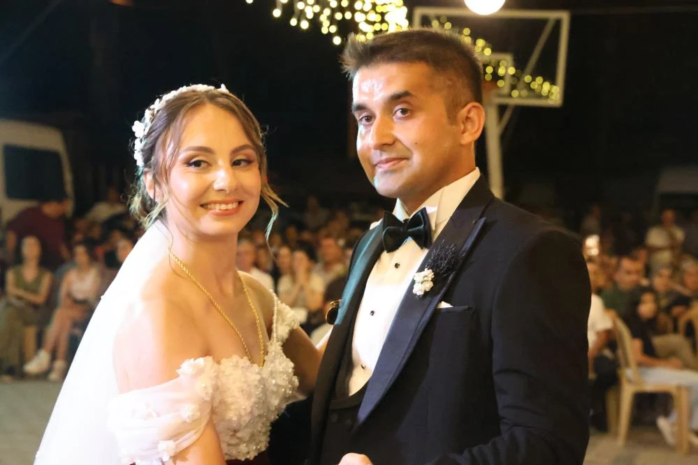 Kahraman üsteğmenin düğününe Cumhurbaşkanı selamı