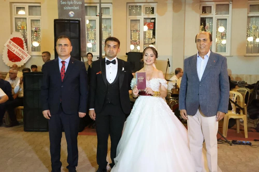 Kahraman üsteğmenin düğününe Cumhurbaşkanı selamı