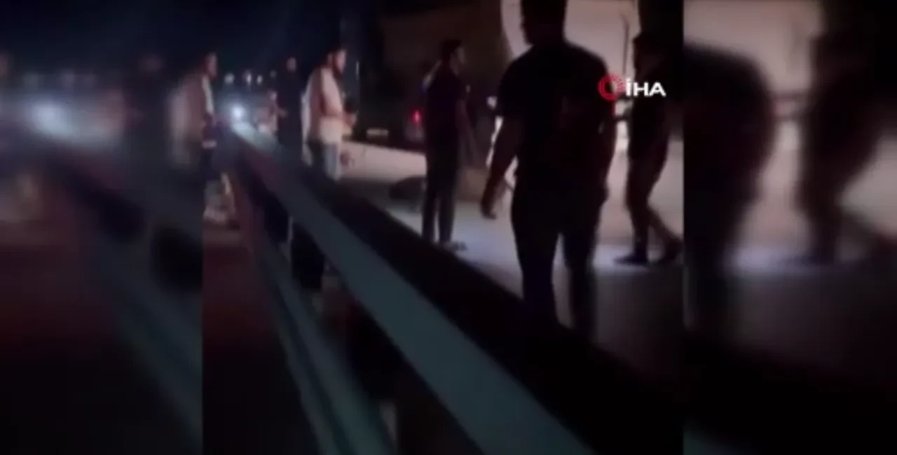 Başıboş manda dehşet saçtı! Zincirleme kazada 3 kişi yaralandı