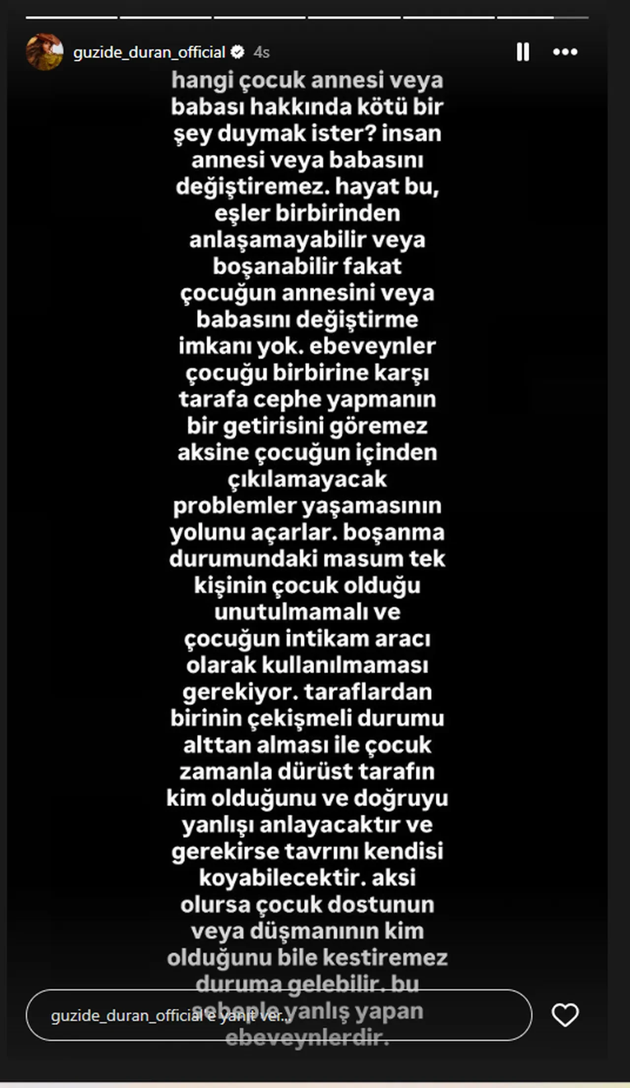 Güzide Duran sosyal medyada içini döktü! İntikam çıkışı dikkat çekti