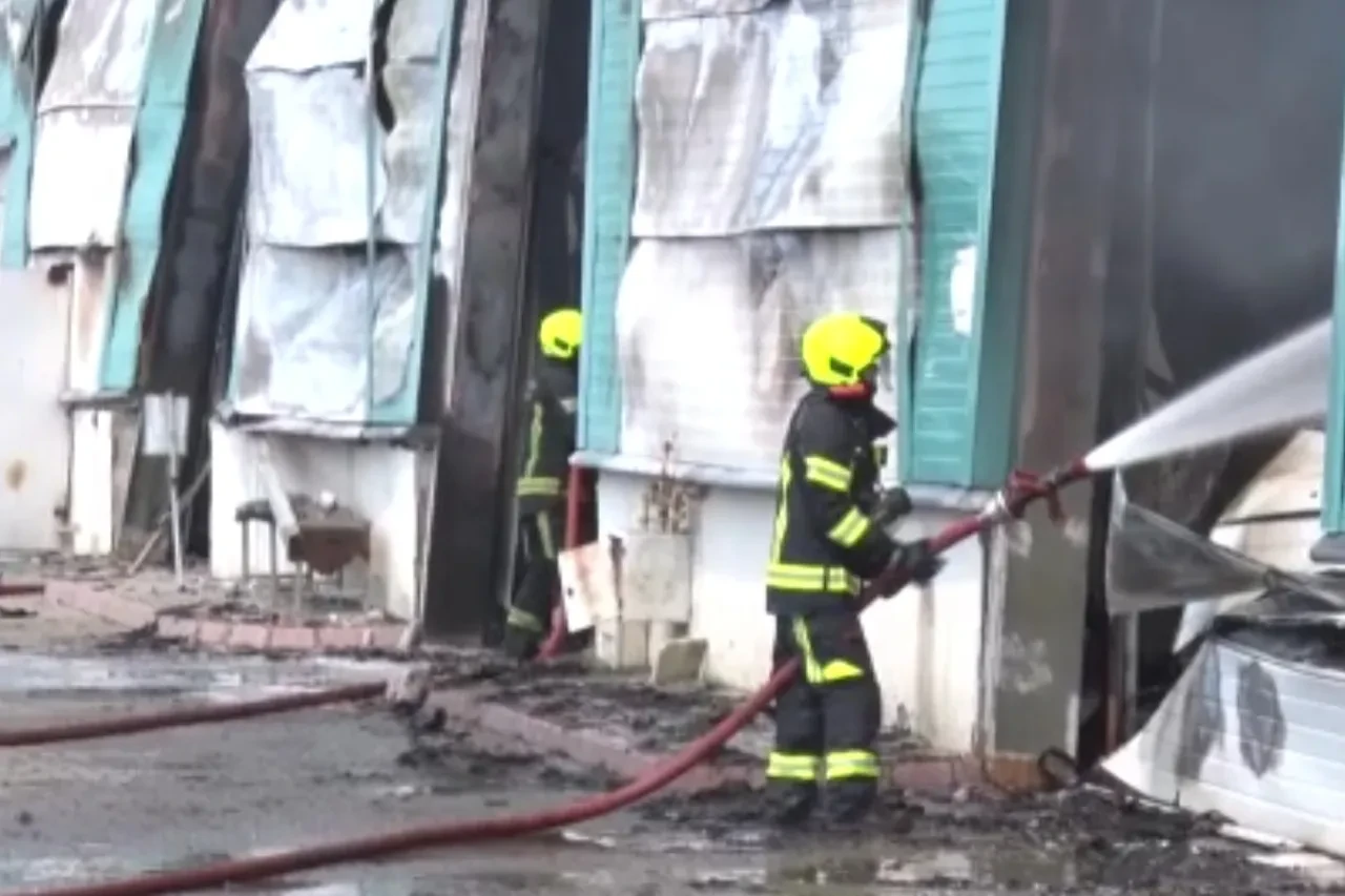 Kayseri'de mobilya fabrikasında yangın