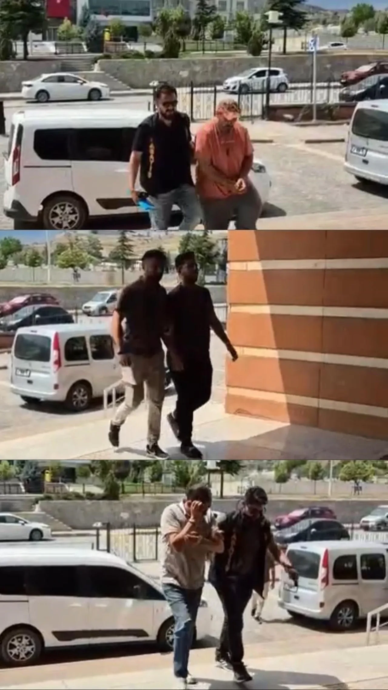 Lokantacı baba-oğul marketten et çalarken suçüstü yakalandı