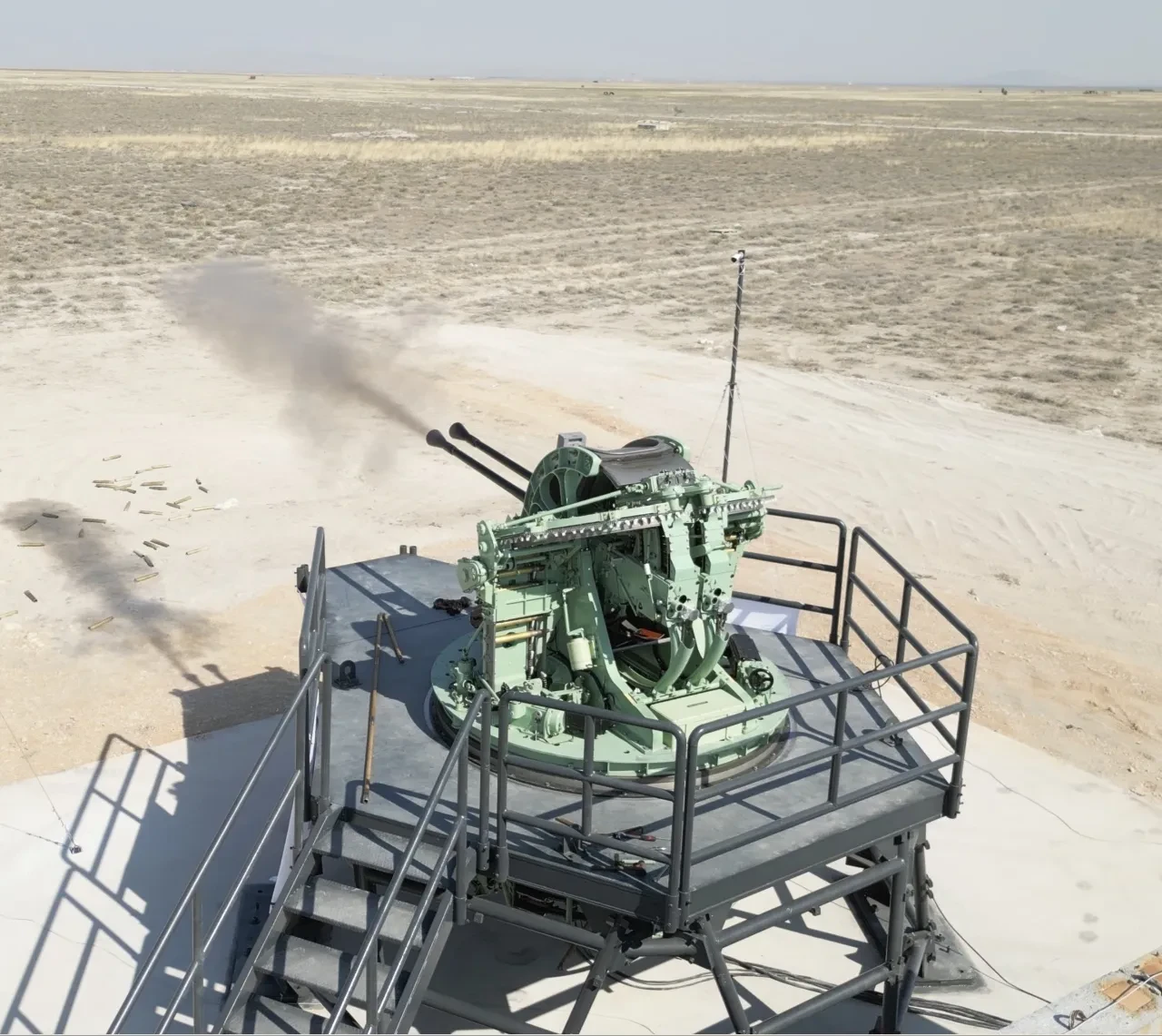 Milli çift namlulu deniz topu şov yaptı: Hedef ihracat