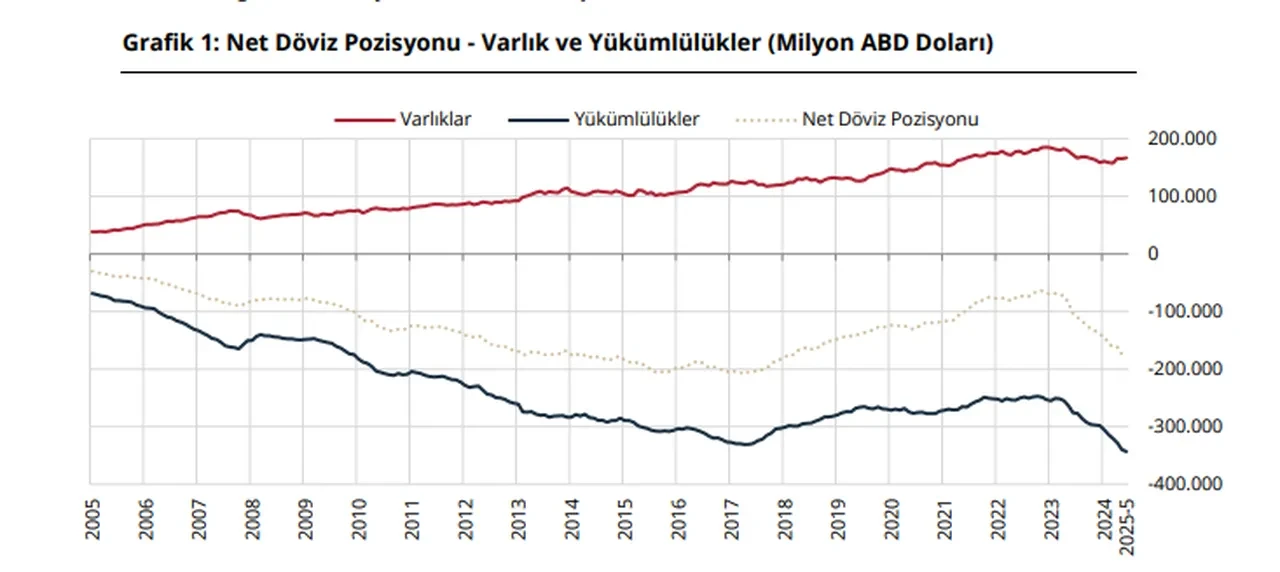 Reel kesimin döviz açığı son 6 yılın en yüksek seviyesinde