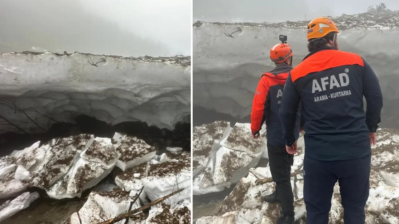 Rize'de yayla fotoğrafı merakı sonu oldu! Karın altında can verdi