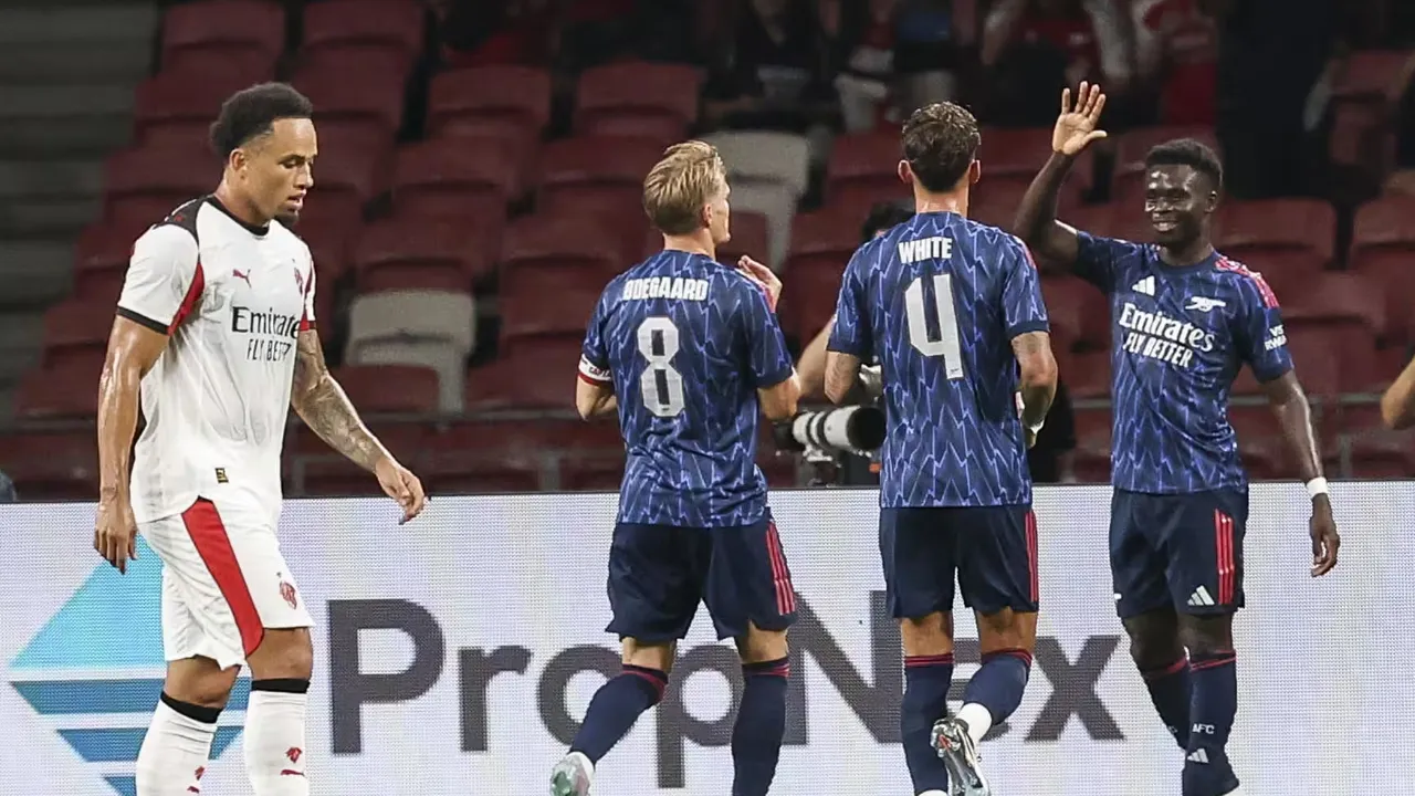 Arsenal Milan maç sonucu kaç kaç? Nefes kesen hazırlık maçı