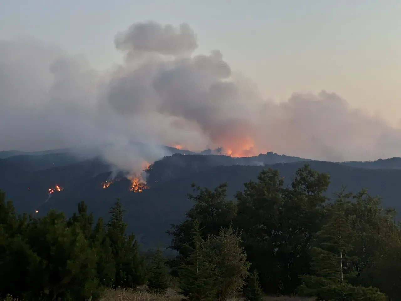 Eskişehir Seyitgazi yangını son dakika söndürüldü mü? Çalışmalar gece boyunca devam etti