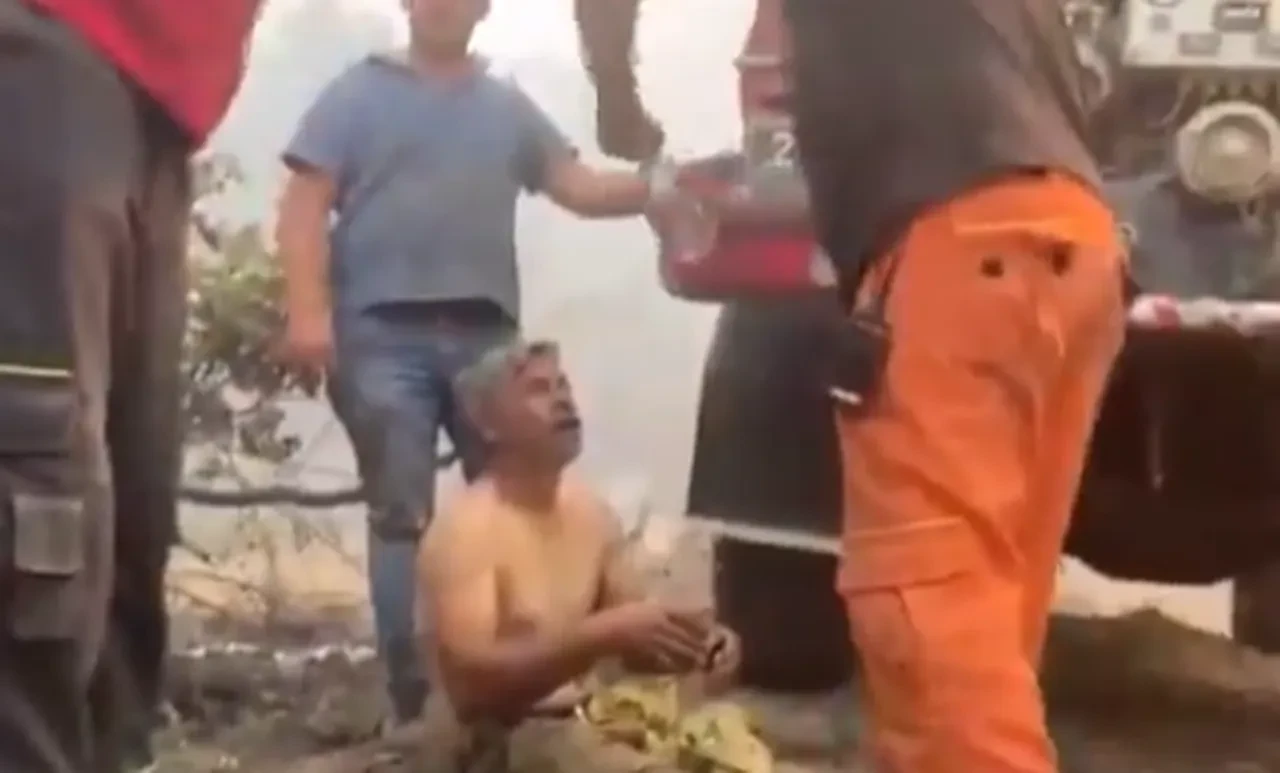 İşte Eskişehir yangınında kurtarılan orman işçisinin ilk sözleri!