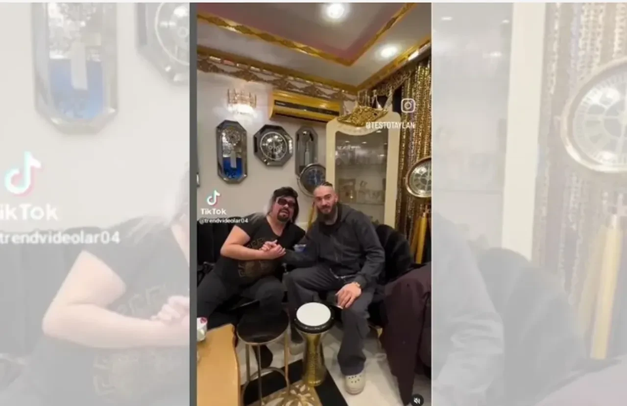 Kobra Murat peruğunu çıkardı! Saçsız halini gören bir daha dönüp baktı