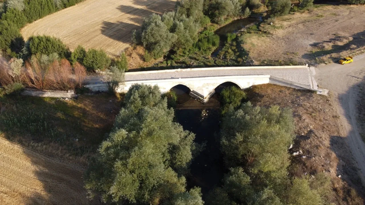 Yavuz Sultan Selim'in 509 yıllık mirası havadan görüntülendi: Mısır Seferi için yapılmıştı