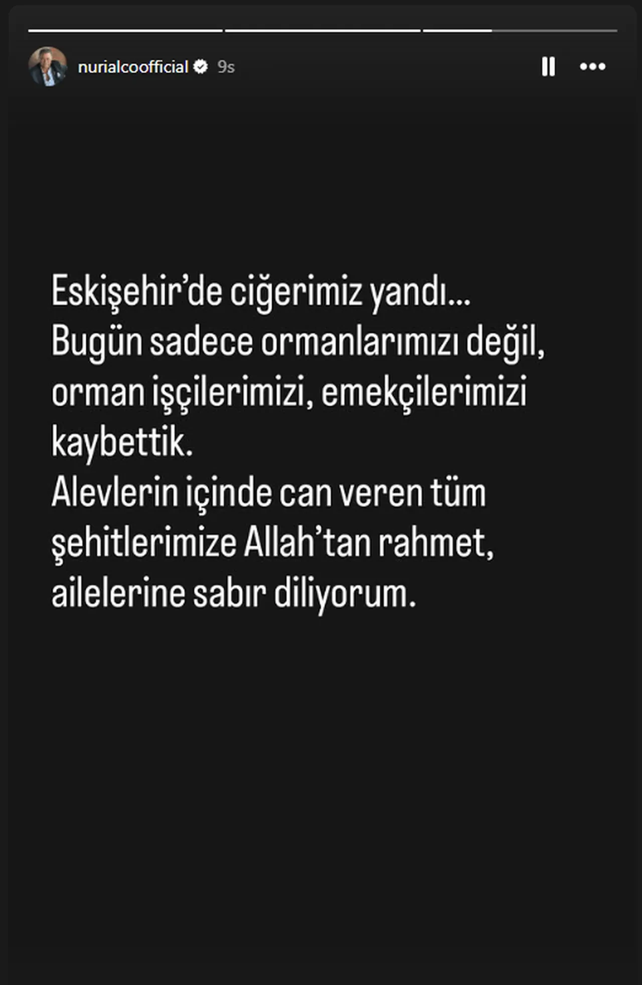 Eskişehir'deki orman yangınında 10 şehit! Ünlü isimlerden baş sağlığı mesajı yağdı