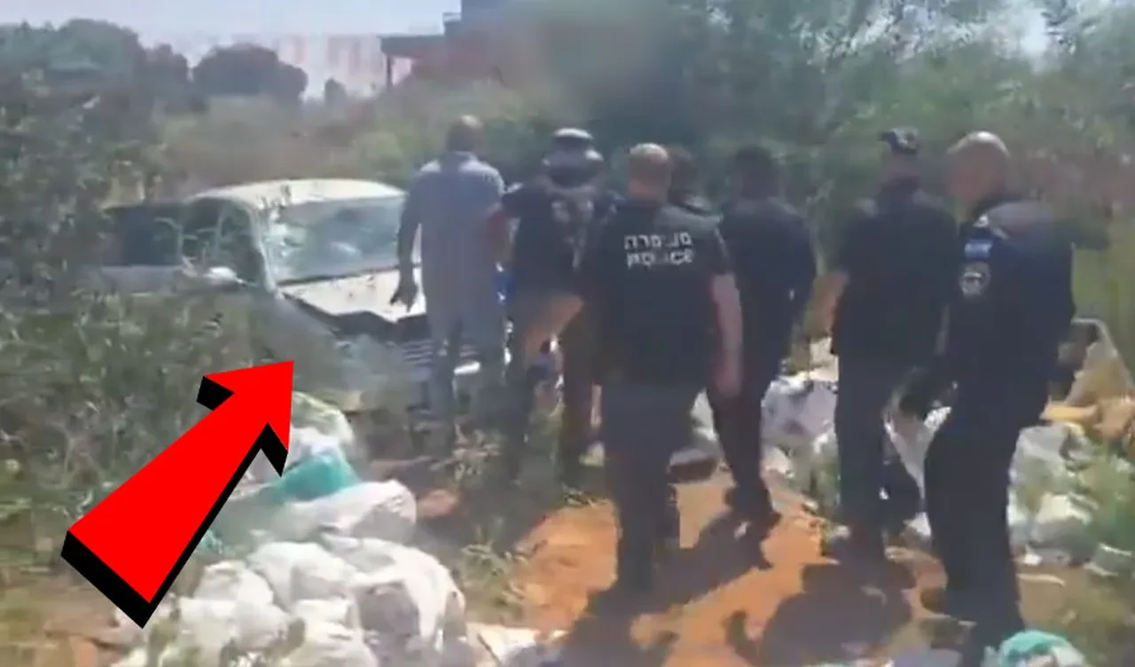 İsrail'de bir otomobil otobüs durağına daldı! Çok sayıda yaralı var