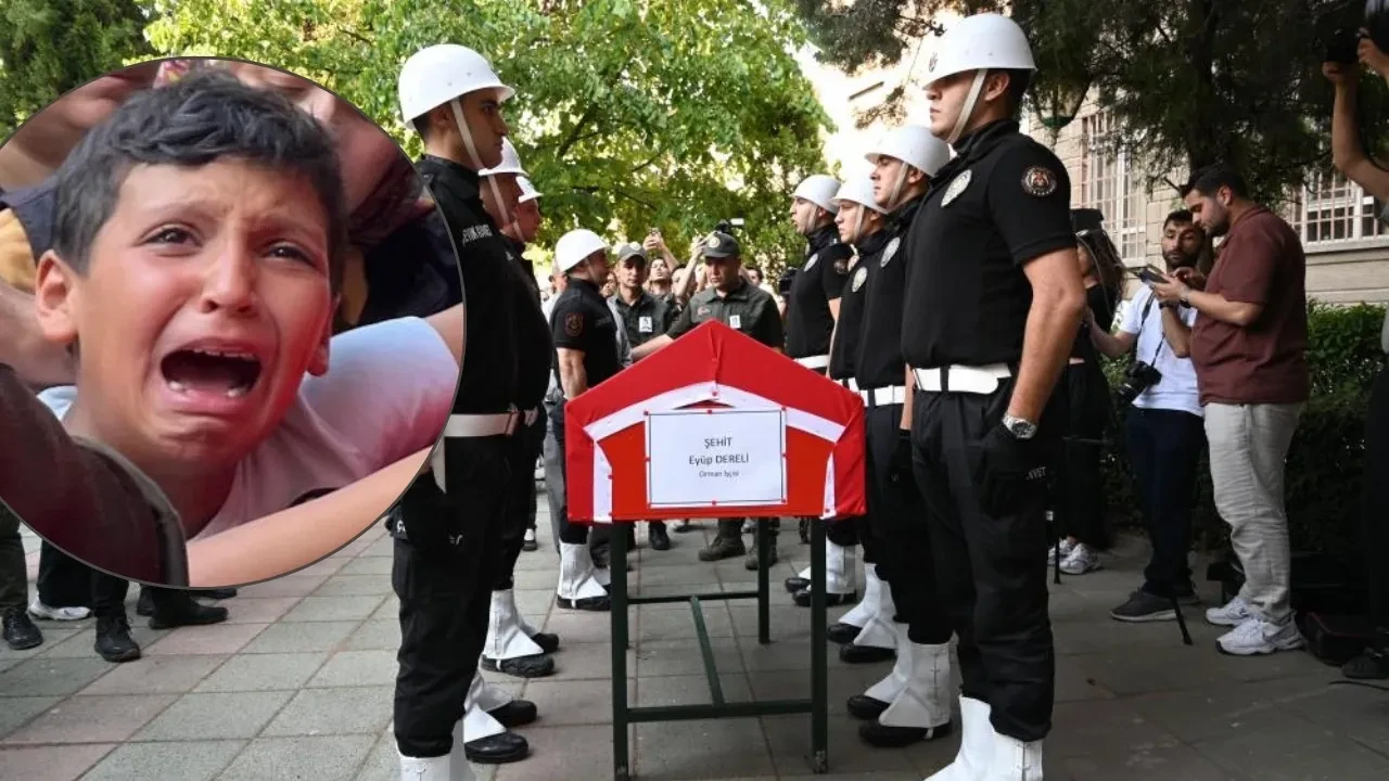 Yangın şehidinin oğlundan yürek burkan sözler: Baba ben sensiz ne yapacağım?