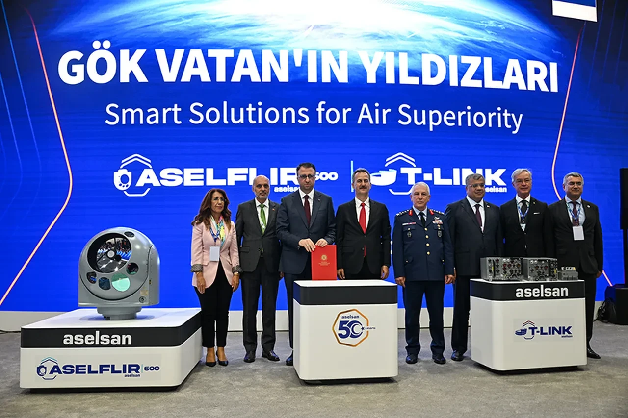 ASELSAN'dan Çelik Kubbe'ye güç katan iki yeni teknoloji: ASELFLIR 600 ve T-Link sahneye çıktı