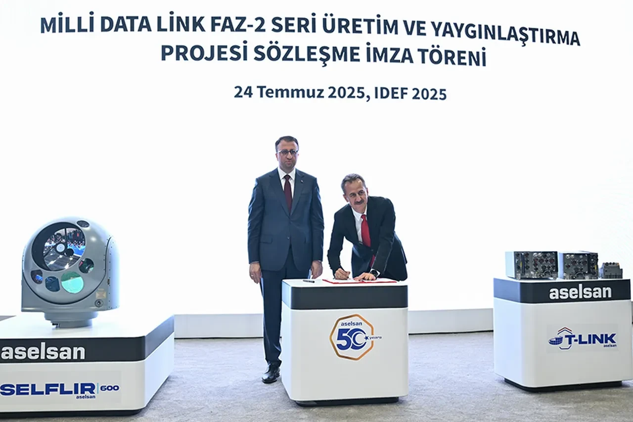ASELSAN'dan Çelik Kubbe'ye güç katan iki yeni teknoloji: ASELFLIR 600 ve T-Link sahneye çıktı