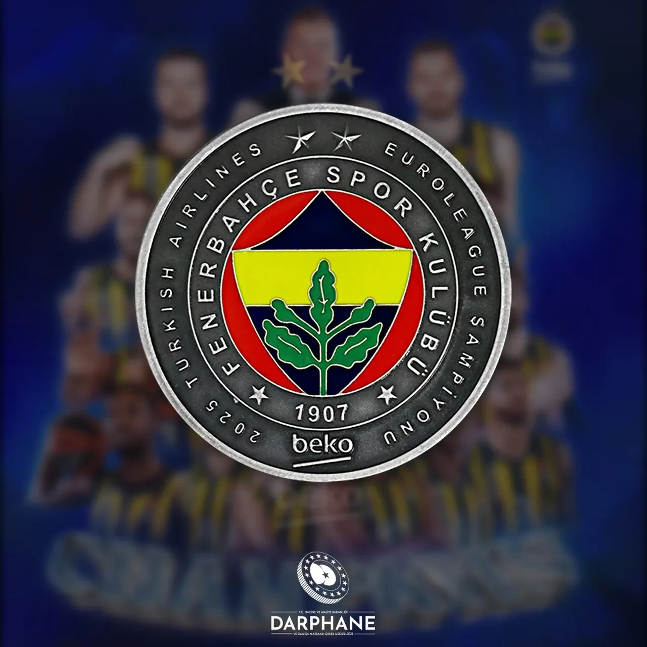 Darphane Fenerbahçe hatıra parası ne kadar 2025? FB Euroleague şampiyonluk parası bugün satışta